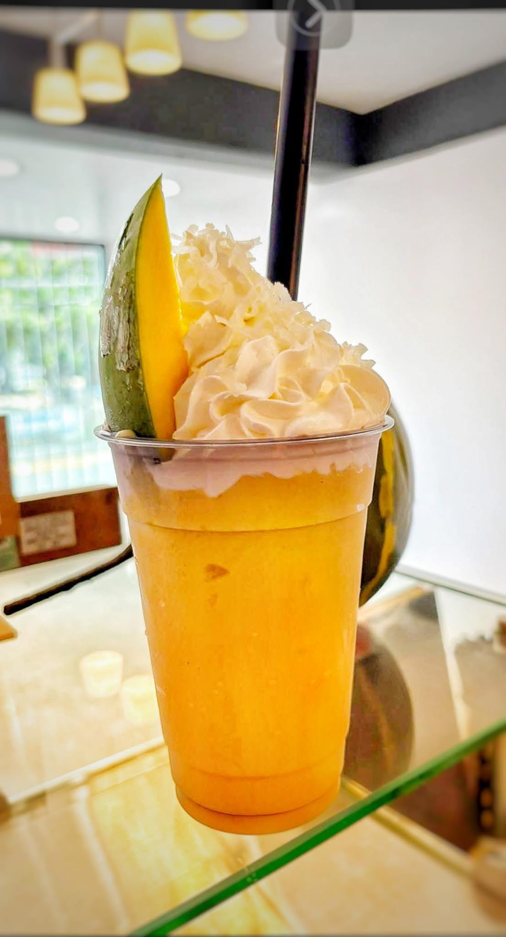 Mango frappe